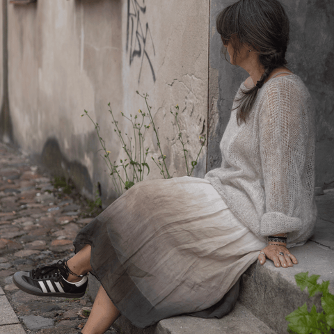 Sweter AUGUST LATO z BABY SILK YAK
