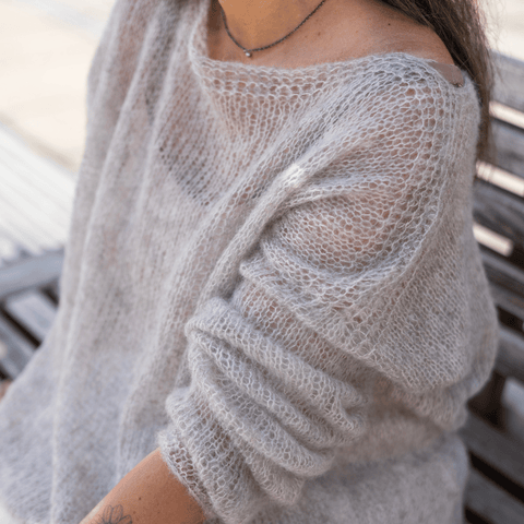 Sweter AUGUST LATO z BABY SILK YAK