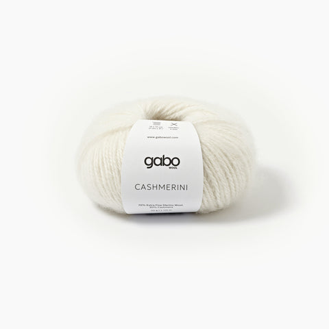 Cashmerini - wyjątkowa mieszanka merino z kaszmirem w kolorze naturalnej bieli