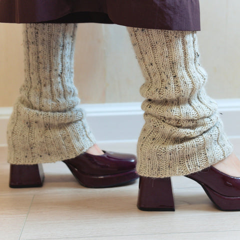COZY RIB Warmers - FREE PATTERN