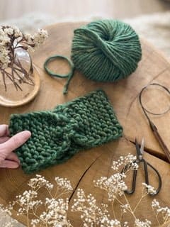 KNIT BOX headband - beginner's set 