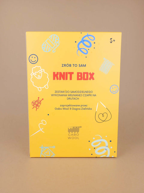 KNIT BOX hat - beginner's kit
