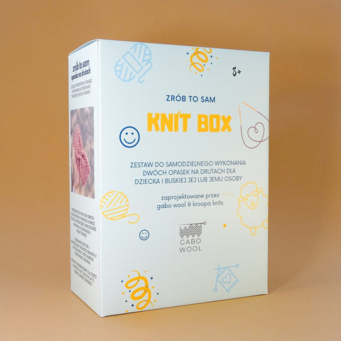 KNIT BOX headband - beginner's set 