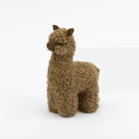 Alpaca figurines from Peru