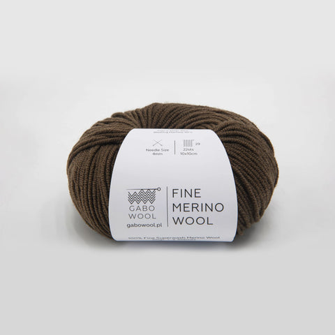 włóczka merino, merynos, 100% naturalny, wełna merynosów, kolor czekolada