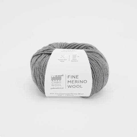 włóczka merino, merynos, 100% naturalny, wełna merynosów, kolor jasny szary