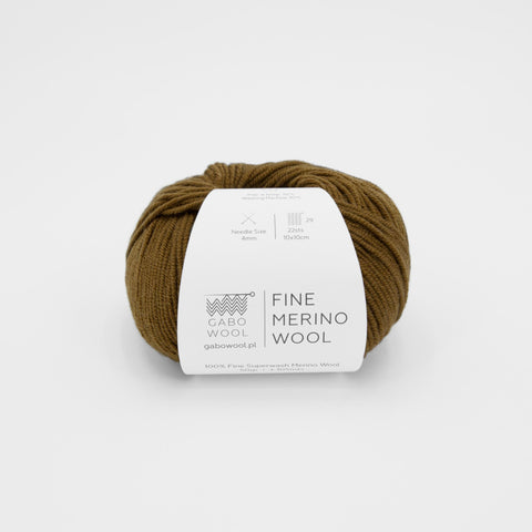 włóczka merino, merynos, 100% naturalny, wełna merynosów, kolor tabaka