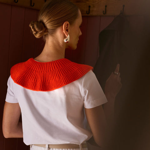 GINKO collar - bundle with GABO magazine (yarn + magazine)