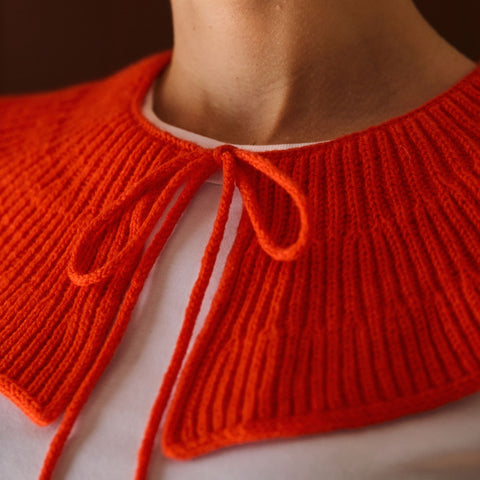 GINKO collar - bundle with GABO magazine (yarn + magazine)