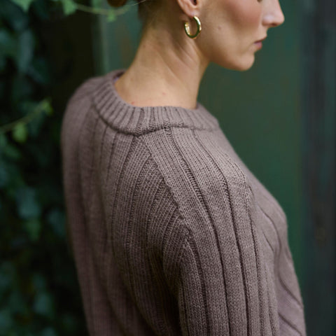 URBAN STRIPES sweater - bundle with GABO magazine (yarn + magazine)
